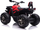 Motor elektrik për kalamoj Lean Cars QLS-3288, 12V, deri 30 kg, i kuq