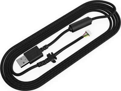 Kabllo për maus Endgame Gear OP1 Flex Cord 5.0, USB A, e zezë