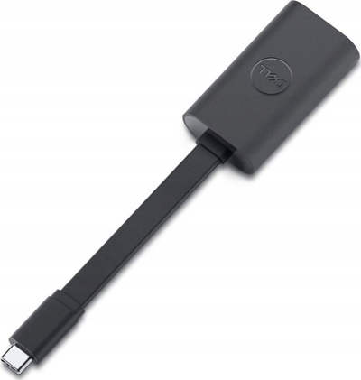 Përshtatës Dell, USB-C - Ethernet 2.5G, 2.5 Gbit/s, i zi