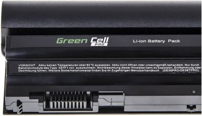 Bateri laptopi Green Cell PRO për Dell Latitude E5520 E6420, 7800mAh, 11.1V, e zezë