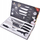 Set thika kuzhine HausRoland BASIC KITCHEN, 6 copë, çelik inox, i zi