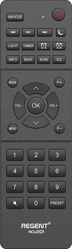 Radio nën dollap Ferguson Regent Cucina 200, FM, Bluetooth, e zezë
