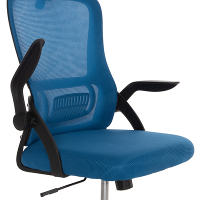 Karrige zyre BLAZER HM1205.03, mesh, me mbështetëse koke, blu