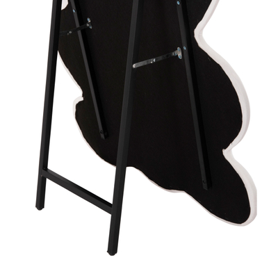 Pasqyrë dysheme për fëmijë Bunny 80x162Hcm (HM4489.01), rozë/ bardhë/ zezë
