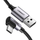 Kabllo USB Ugreen USB A në USB C, 2 m, 3A, gri