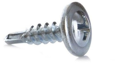 Vida vetëshpuese për dru SELF SCREW 4.2x19 mm, majë shpuse, set 30 copë, metalike