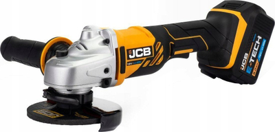Prerëse këndi me bateri JCB 18V, set me 2 bateri 5.0Ah, 115mm