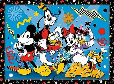 Puzzle Ravensburger Disney Mickey Mouse 13386, 300 copa XXL, për kalamaj 9+, shumngjyrësh