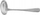 Lugë salce Odelo LADLE OD 1368, çelik inox, argjendtë