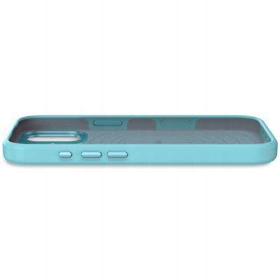 Mbulesë silikoni Decoded për iPhone 17, MagSafe, Retro Blue
