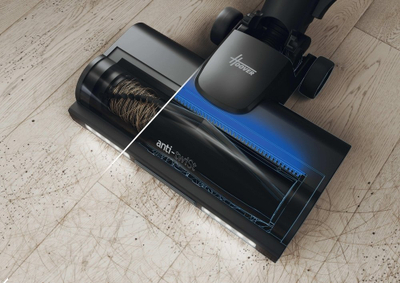 Fshesë me korrent vertikale Hoover HF610HX 011, pa kabllo, 40 min, 0.7L, e zezë