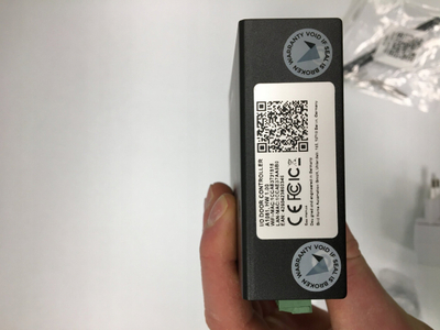 Kontrollues DoorBird A1081 Series, Wi-Fi LAN, për interfon, i zi