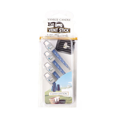 Aromantizues për makinë Yankee Candle Clean Cotton, 4 p