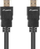 Kabllo HDMI Lanberg, 1 m, e zezë (CA-HDMI-15CC-0010-BK)
