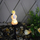 Lampë diellore për kopsht Aptel ZD50S, LED, me kunjë 42cm, e bardhë