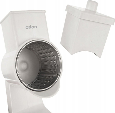 Mulli universal ORION, 26 cm, plastik dhe çelik inoks, argjend me të bardhë