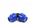 Gypthyes 90° Lovrin Perla, Ø50 mm, plastik, blu
