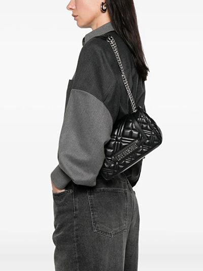 Çantë për femra Love Moschino, bezhë