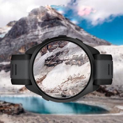 Mbrojtëse xhami Wozinsky Full Glue për Garmin Forerunner 165, 2 copa, transparente