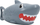 Lodër banjo Icom Polska Shark, shiringë uji, plastike, gri