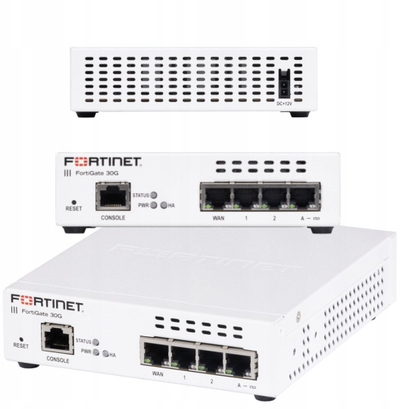 Pajisje sigurie Fortinet FortiGate 30G, 1GbE, Wi‑Fi 6, për tavolinë