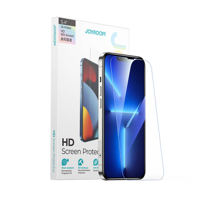 Xham mbrojtës Joyroom Knight JR-DH03, 2.5D, fortësi 9H, për iPhone 14 Plus, transparent