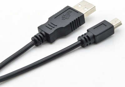Kabllo USB në Mini USB TB AKTBXKU3PBAW18B, 1.8 m, i zi