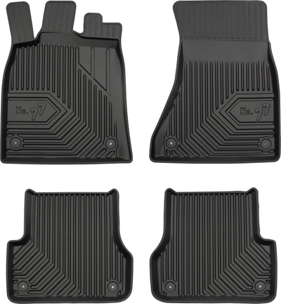 Tapete gome FROGUM No.77, për Audi A6 C7 2011-2018, set 4 copë, të zeza