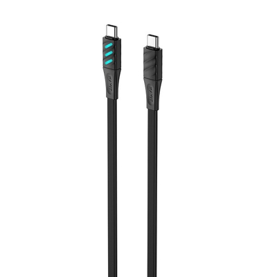 Кабел за полнење Havit CB6254, USB Type C, 1 m, црна