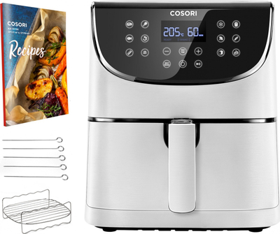 Fritezë me ajër Cosori Premium CP158 AF RXW, 5.5L, ekran LED, e bardhë
