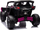 Buggy elektrik për fëmijë Leantoys Can-Am DK-CA003, me bateri, 2 vende, rozë