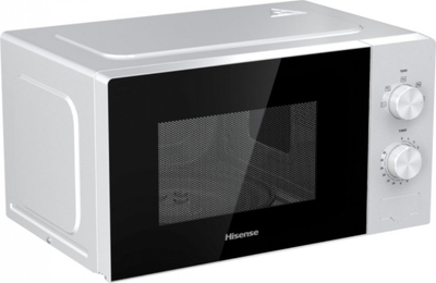 Mikrovalë Hisense, 20L, kontroll mekanik, e bardhë