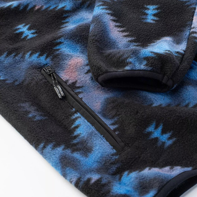 Bluzë fleece Polar Elbrus CLOYNE M, për meshkuj, me zinxhir të plotë, blu