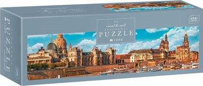 Puzzle panoramik Interdruk Around the World, 1000 copa, shumëngjyrëshe