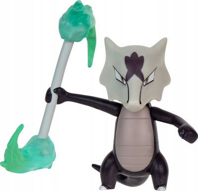 Figurinë lodër Pokemon Alolan Marowak 3", që lëviz, për ndeshje, shumëngjyrëshe
