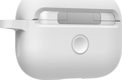 Kuti për AirPods Spigen, e bardhë