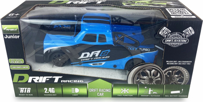 Модел автомобил за трки со далечински управувач Amewi DRs, 4WD, размер 1:18, сина боја