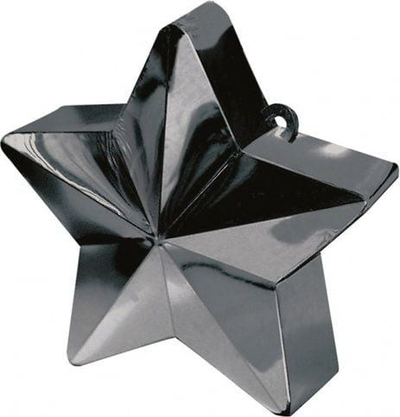 Peshë dekorative për tullumbace Black Star, formë ylli, e zezë