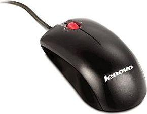 Maus Lenovo Laser, me kabllo, PS/2, USB, i zi