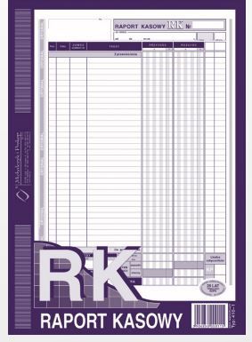 Bllok Cash Report MiP 410-1, A4, origjinal dhe kopje, shumëngjyrësh