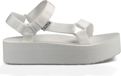Sandale për gra Teva Flatform Universal, platformë 5.5 cm, të bardha, nr 38