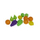 Set lodrash me fruta Polesie 46994, 12 copë, shumëngjyrësh