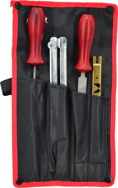 Set për mprehje zinxhiri sharrë AWTools, 4.8 mm, 4 copë