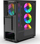 Куќиште за компјутер Inca EMG-15XN, MIDI Tower, ATX micro ATX Mini ATX, црно
