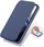 Këllëf telefoni Dux Ducis Skin X Pro për iPhone SE 2025, MagSafe, xhep karte, blu