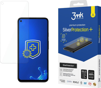 Folie mbrojtëse ekrani 3mk SilverProtection+ për Google Pixel 4a 5G, antibakteriale, transparente