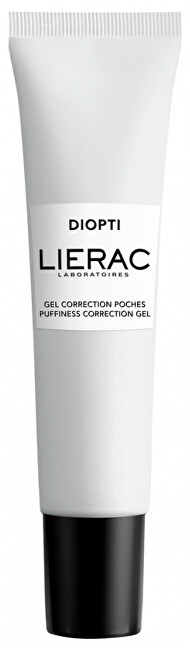 Xhel për zonën poshtë syve Lierac Diopti Puffiness Correction Gel, 15 ml