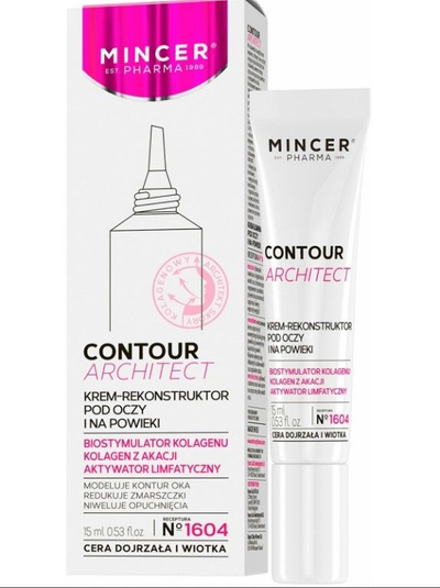Krem për sy Mincer Face Care Contour Architect, për rreth syve, 15 ml