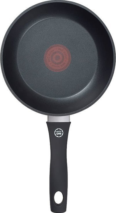 Set tiganësh Mg Home Thermo Sensor, 3 copë, alumini, teflon, i zi