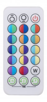 Ноќна ламба Redleaf Silly Shark, силикон BPA free, LED RGB, бела